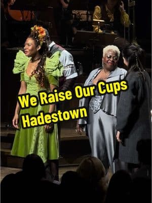 Surprise, moved mid show and watched the last 10 minutes from standing room tonight #hadestown #hadestownmusical #broadway #jordanfisher #maiareficco #broadwaymusicals #broadwaymusical 