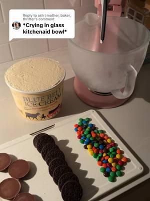 Replying to @ash | mother, baker, thrifter nomnomnom! #kitchenaidmixer #kitchenaidicecreammaker #blizzard #sonicblast #kitchenaidhack #dq #sahmlife #sahmsoftiktok #dqblizzard 