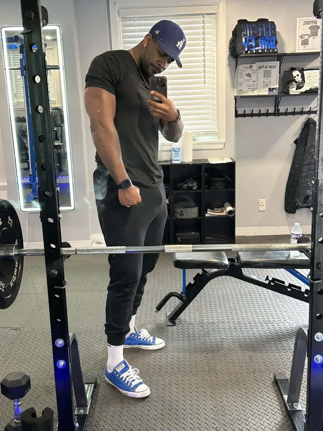 Gym Pic 📸 or it didn’t happen 😅 2025 slowly making my way back to Me…💪🏾 & I know my mirrors need to be cleaned, stop judging me 😂 ••• #fyp #foryoupage #FitTok #GymTok   #personaltrainer #SmallBusiness #smallbusinessowner #brolicbaileyfitness #fitnessinfluencer #fitnessinstructor #healthcoach #gymmotivation #happynewyear #newyeargoals #newyearsresolutions #motivation #success #newjersey #workout #gym #fitness #blackownedbusiness #blackowned 