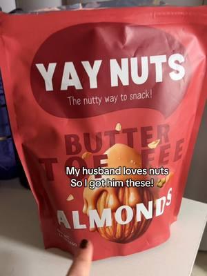 He wants to try the cashews next! #yaynuts #snacks #food #foodtiktok #timtokshop 