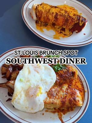 Must try brunch in the LOU—Southwest Diner🌯🌵🔥 📍 6803 Southwest Ave, St. Louis, MO 63143 #stlouis #stlouismo #stlouisbrunch #brunch #brunchspots #lou #missouri #CapCut 