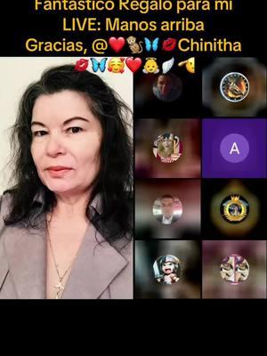 Uno de los mejores Regalos en mi LIVE. ¡❤️🐒🦋💋Chinitha💋🦋🥰❤️👼🪽🫡, gracias por apoyar mi contenido!@❤️🐒🦋💋Chinitha💋🦋🥰❤️👼🪽🫡 #livegift #handsup #manosarriba 