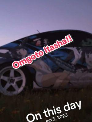 Omg Itasha  #onthisday #car #frs #brz #hestia #animecar #graphicwrap #paintisdead #vinylwrap #carwraps 