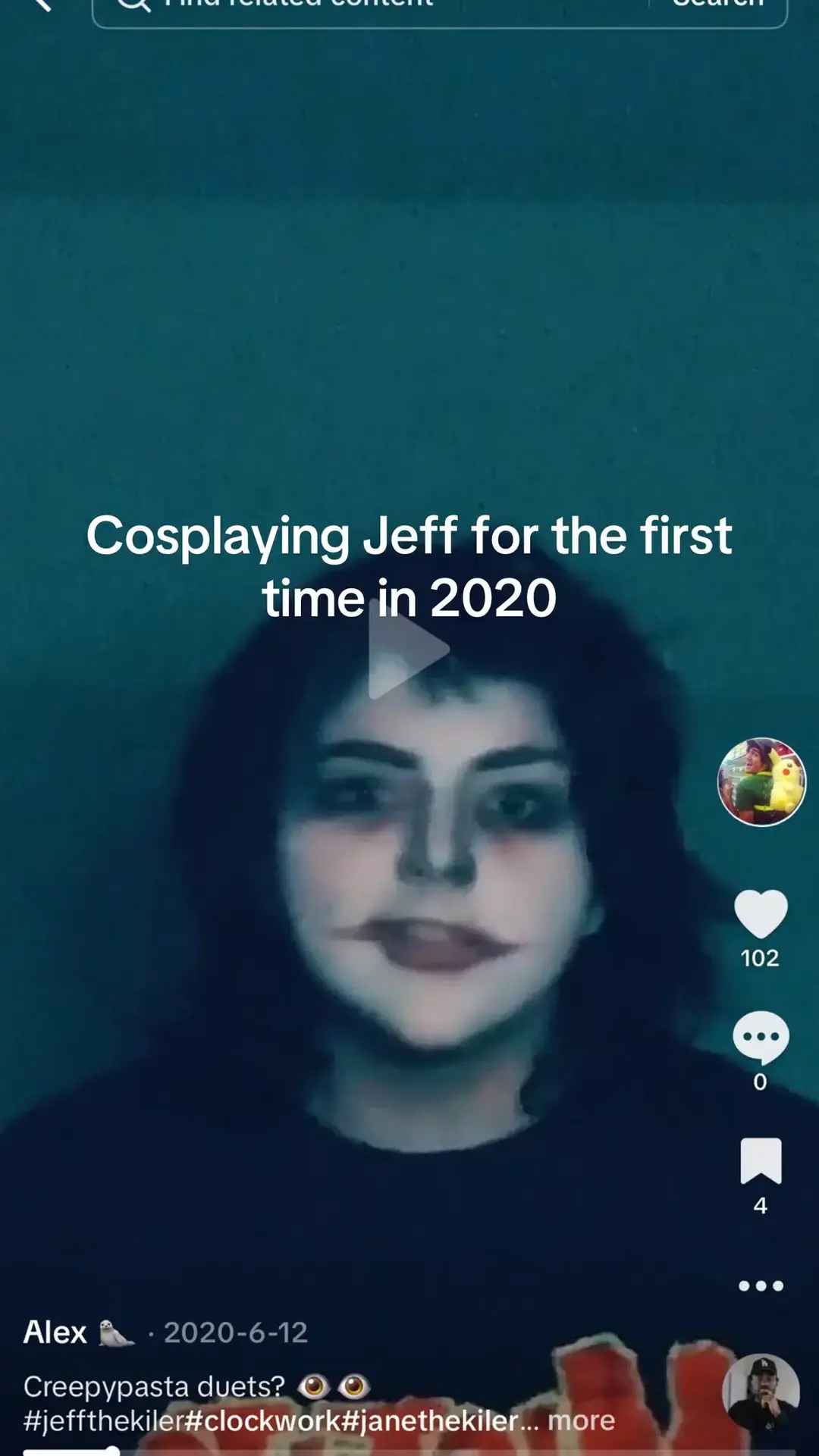 #creepypasta #jeffthekiller #creepypastatiktok#emoboy #ninathekiller #emo #jeffthekillercosplaycreepypasta 