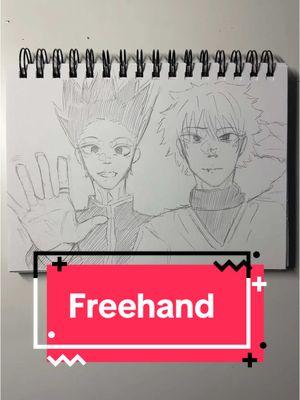 My favorite duo in honor of the revival of 2020 (plz suggest more duos for me) #hunterhunter #hxh #killua #gon #manga #xyzbca #foryou #freehand #animetiktok #animefyp #2020 #2020animetiktok #covid 