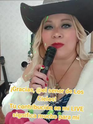 el senor de Los Cielos, gracias por tu valioso apoyo en mi LIVE. Seguiré esforzándome para crear contenido LIVE aún mejor. @el senor de Los Cielos #livegift #rockstar #estrelladelrock 