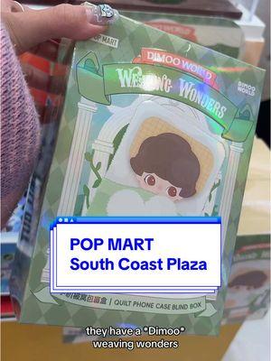 4JAN2025 | POP MART is a must go everytime i go to South Coast Plaza 👀 #popmart #southcoastplaza #orangecounty #losangeles @POP MART US 