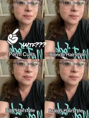 Well definitely not getting perm curls, that’s more like SPERM CURLS…. HARD PASS TIKTOK 🤪 #texasgirl #browneyes #chubbygang #dueces✌️😅😂 