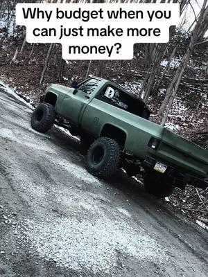 Gotta do what you gotta do. #heavylikeachevy #squarebody #k30 #turbodiesel #80s #detroitdiesel #squarebodychevy #diesel #dieseltruck 