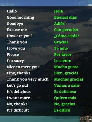 Learn useful phrases in English - Spanish #easyspanish #spanishteacher #inglesfacil #ingles 