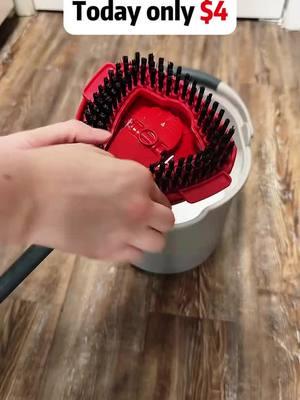 The bristles on this scrubber are PERFECT - not too hard and not too soft. Definitely was pleasantly suprised by this 😍😍😍 #CleanTok #cleaningtips #cleaningtipsandhacks #cleaninghacks #cleaning #cleaningdirtystuff #dirtycleaning #cleaningtiktok #floorscrub #maintenancecleaning #howtoclean #deepcleaning #cleaningmotivation #ocedarspinmop