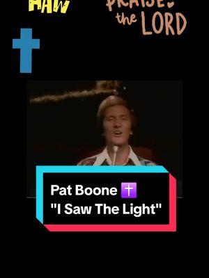 Pat Boone leads the Hee Haw cast in a stirring rendition of the gospel classic "I Saw The Light." #HeeHaw #patboone #isawthelight #HeeHawgospel #sundayservice #spiritualmusic #countrygospel #heehawgang #praisethelord 