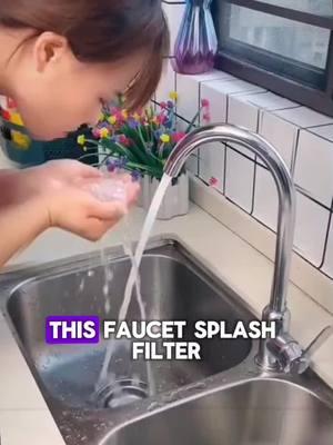 🚰Transform Your Tap Water with the Faucet Filter Nozzle! 💧 Enjoy cleaner, fresher water with every pour—perfect for cooking, drinking, or washing your face! 🌿 Say goodbye to impurities and hello to pure hydration! ✨ Easy to install, easy to use, and a must-have for every kitchen! 🍽️ #WaterFilter #HealthyWater #FaucetNozzle #CleanWaterEveryday #KitchenEssentials #DrinkClean #EcoFriendlyLiving #HomeUpgrades #shopnow 