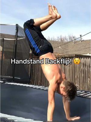 Tramp cast landed #trampoline #cast #handstand #backflip #flips #movement 