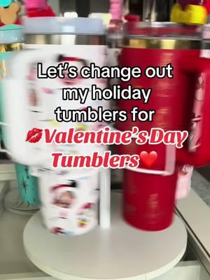 Valentine’s Day Collection is here! 💋❤️ Get yours now before they are gone!! Not lasting in the shop long and the inventory we have is VERY limited 💘 Available now!  #ValentinesDay #disneyvalentines #sweetheart #mickeyandminnie #mickeymouse #disneylove #liloandstitch #40oztumbler #40oztumblerwithhandle 