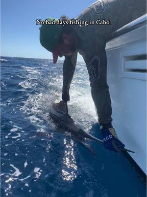 Fintastic is the only boat I’ll use, no bad days fishing with a Texan! @royhazen86 #cabofishing #underratedtraveldestinations #creatorsearchinsights #travelagent #travelvacations #mostviralvideo #besttropicalvacations #thingstodoinmexico #thingstodoincabo #cabomexico #deepseafishing  