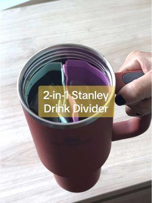 Your #stanley is so versatile! Would you try this? #StanleyCup #stanleytumbler #hydroflask #waterbottle #emotionalsupportwaterbottle #amazonfinds #stanleyaccessories #2in1 #waterbottles #viralproducts  #commissionearned 