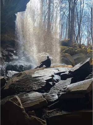 Life is a great big canvas, and you should throw all the paint on it you can. ~ Danny Kaye #naturelover #waterfallchaser #solohiking #naturevibes #2025 #getoutside #Hiking #naturetherapy #tennessee #waterfalls #fypシ 