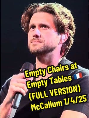 🇫🇷 FULL version 🇫🇷 Aaron Tveit “Empty Chairs at Empty Tables” (Les Mis)  📸: danniesant (McCallum Theatre- Palm Desert, CA 1/4/25)  #aarontveit #musicaltheatre #bway #tonyawardwinner #marius #enjolras #lesmiserables #lesmis