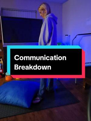 I hesitated to post this because it shows a vulnerable moment of our lives. But I decided to because not only does it raise awareness but it can also help other parents and caregivers to feel not so alone. John has limited functional communication. When he has something he needs to express and is unable to, he resorts to using nonverbal communication and in times like this it's not functional. I know he wanted something other than his headphones because he was scrolling through his AAC looking for it prior to this #autismmom #autismfamily #autismlevel3  #autismawareness  #autismathome #profoundautism #highsupportneeds #nonverbalautism #nonverbalcommunication #communicationbreakdown 