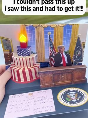 This card i found is awesome and very funny! Shes gonna love itus #trumptrain #trump2024 #trump2024us #republicantiktok #birthdaycard #republican 