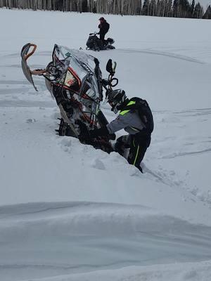 can't park there @🏹Brett🦌 #cantparkthere #goodday #foryoupage #snowmobiling #fypシ #pow #winter #colorado 