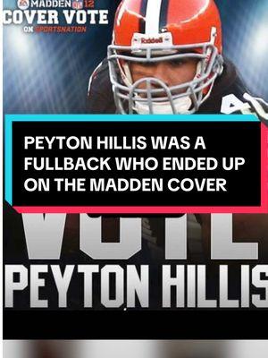 A fullback who blocked for a college football hall of fame running back, scrapped his way into the NFL, had 1 amazing season for the Browns, was on the cover of Madden, and was never really heard from again. Peyton Hillis 🔥 Who are some other athletes with obscure career paths?  #NFL #NFLTikTok #madden #runningback #clevelandbrowns #browns #CollegeFootball #cfb #christianmccaffrey #razorbacks #nfldraft #story #storytelling #storytime 