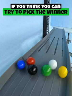 Try to pick a winner  #marbles #marblerun #marblerace 