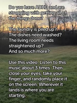 💥 Pro tip for anyone struggling with decision fatigue—especially those of us with ADHD! This simple technique can help you break through that wall of overwhelm. 🎯  Start by listing out 4 to 6 tasks you think you need to tackle today. Close your eyes, put your finger on the paper, and let it guide you to where you start. It’s a great way to eliminate the stress of choosing! 🌟 Another fun approach is to write down all your chores on strips of paper and toss them into a hat. Draw one at random and dive in! This not only keeps things light and creative but also helps you cut through decision paralysis.  Remember, with ADHD, it’s often hardest to get started because we feel the pressure of making the “best” choice. But the truth is, whatever gets you moving is the best choice! Let’s embrace action over perfection! 💪💖  #ADHD #DecisionFatigue #GettingStarted #CreativeSolutions #MentalHealth #ADHDSupport #ProTips #TherapistAdvice #Motivation #lifehacks 