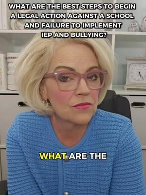 Navigating legal action for IEP violations and bullying? Let's explore the steps to advocate effectively for your child. 📝⚖️ #SpecialEducation #IEPAdvocacy #AntiBullying #KnowYourRights #ParentSupport #EducationMatters