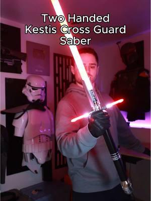 Unboxing the Cal Kestis crossguard lightsaber from @Neosabers! 🔥 Is this the coolest saber in the galaxy? Let’s ignite it and find out! ⚔️ #StarWars #CalKestis #Lightsaber #Unboxing #Jedi #cosplay 