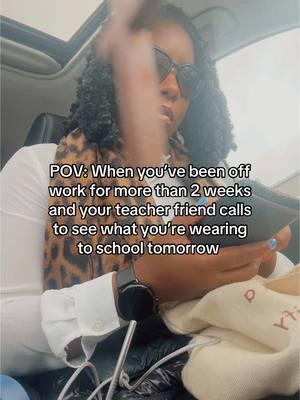 Girl bye! ✌🏾……..no, but seriously, teachers go ahead and plan your outfits the night b4 instead of the morning of 😂 #teacherlife #teachersoftiktok #middleschoolteacher #elementaryteacher #elementaryschool #middleschool #highschool #highschoolteacher #backtoschool #winterbreak #christmasbreak #teacherlife #sundayscariesbegone 