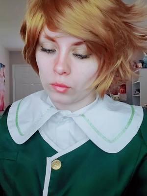 asking alter ego for help #danganronpacosplay #danganronpa  #chihiro #chihirofujisaki #chihirofujisakicosplay 