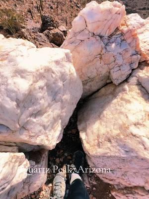 Quartz Peak ~ Hiked it. Liked it. #arizona #quartzpeak #takeahike #thisview #hiker #roam #sixpackofpeakschallenge #hike 