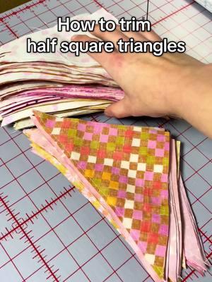 The link to this ruler is in my bio :) The Knotty Quilt is perfect for beginner quilters and this tool helps make trimming so much easier! #quilting #quilts #sewing #quilter #quilt #quiltersoftiktok 