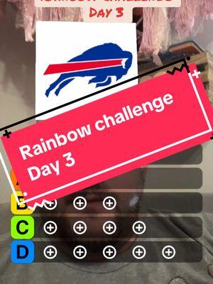 This was the best I could do. #rainbowchallenge #nfl #football #footballcontent #nflfilter #footballfilter #fantasyfootball #fyp #footballtiktok 