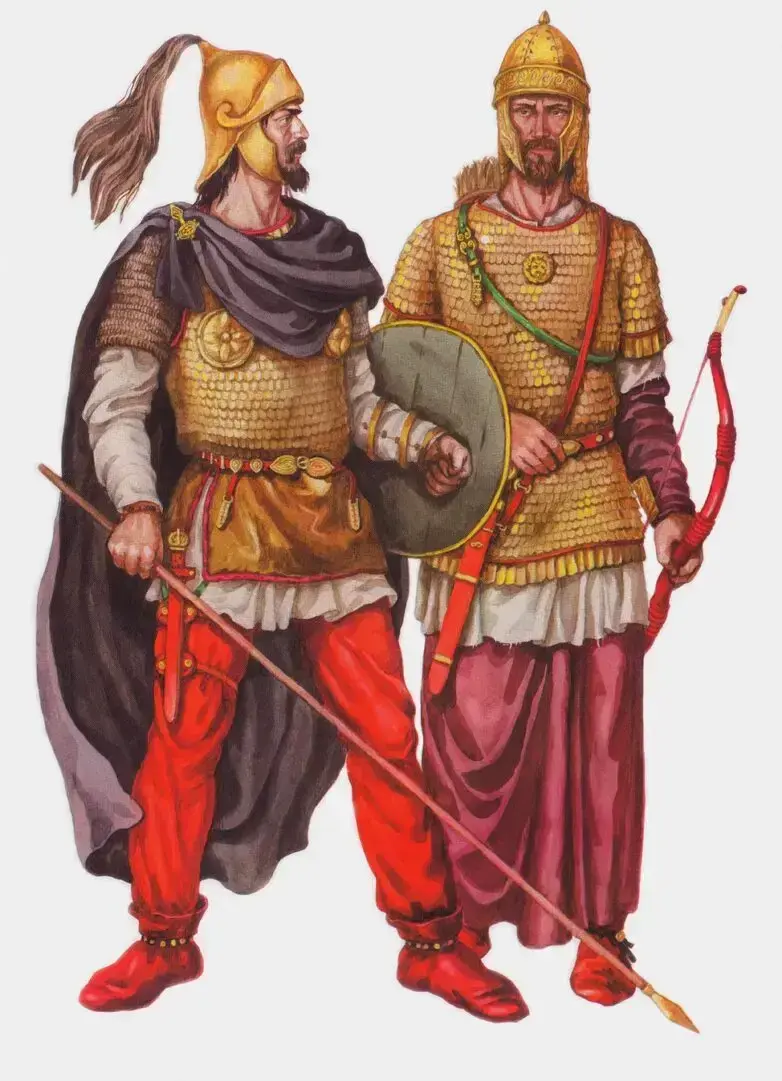 The Alans are numerous Iranian—speaking tribes that emerged in the 1st century BC from the semi-nomadic Sarmatian population of the Northern Caspian Sea, the Don and the Ciscaucasia.  The Alans were nomads. Their lifestyle and appearance were described in detail by the Roman historian of the IV century A.D. Ammianus Marcellinus:  "They have no huts, none of them plow; they live on meat and milk, live in caravans covered with pieces of tree bark bent in the form of an arch, and transport them across endless steppes."  The Alans were renowned as excellent warriors. Boys were taught to ride horses from childhood, and the Alan warriors considered it humiliating for them to walk.  Being nomads, they were mainly engaged in cattle breeding.  The Alans did not know slavery. Some sources report the existence of polygamy among them.  Having no temples, they worshipped only one god, the god of war, and worshipped a naked sword thrust into the bare earth. Later evidence suggests that the Alans also worshiped the spirits of their ancestors. #indoeuropean #europe #alans #ossetian #hungaryase #fyp 