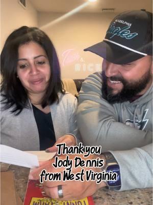 Thank you, Jody! We truly appreciate the gift🫶🏽 #trishandrick #thankyou #jokeswithtrishandrick #ihaveajoke #whyyy #becaaauuussse #funnyy #laugh #laughteristherapy #laughteristhebestmedicine #keepsmiling 