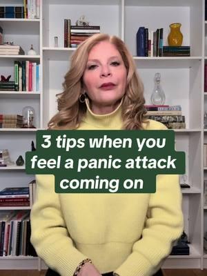 3 tips when you feel a #panicattack on the horizon 🫶🏻💛🙏🏻 #therapytiktok #therapytok #panicattackhelp #panicattackawareness #panicattacksolutions #therapysessions #fyp #foryoupage 