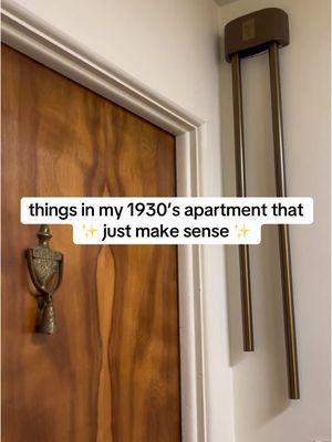 We find new things every week and I don’t record everything in our apartment. I might have to do a follow up with some more unique things :) #apartmenttour #vintage #Home #decor #apartment #1930s #1940s #1950s #tour #antique #nostalgia #retro #oldschool #unique #house #brass #doorbell #tile #knocker #breaddrawer #flourdrawer #depressionera #era #michigan 