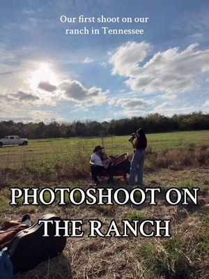 Our first shoot on @Stonewall Ranch with our girl @M E L I N A  🤎🌙 🖤✨ #90scountry #timandtaylor #photoshoot #westernphotography #middletennessee #nashville #nashvillephotographer #countrymusic 