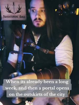 #onthisday Its gonna be a LONG day. #StagAndSword #Adventurers #Guild #dungeonsanddragons #dnd #Guildmaster #dnd #rpg #ttrpg #fantasy #swords #fantasytok #pathfinder  #tabletoproleplaying #dragons 