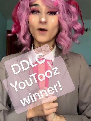 congrats to the winner and thank you to everyone who participated and made this possible!! im so excited to share the literature club with everyone in diffent ways 😋🫶🏽💖 #ddlc #ddlcnatsuki #ddlccos #dokidokilitertureclub #natsukiddlc @lakefire guy🔥☘️ 