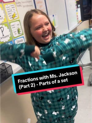 Get ready, set… It’s fraction time!!! #fractions #tierathetutor #fyp #explore #foryou #thestellarchoice #ThirdGrade #FractionsWithMsJackson #Partition #Math #teachersoftiktok #winterbreak 