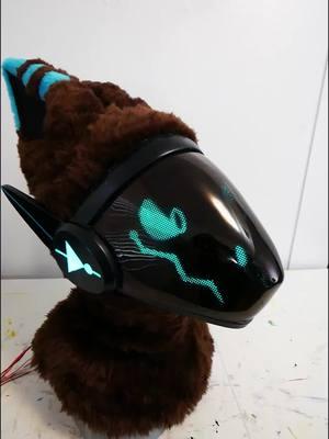 this is the biggest question I get about owning a protogen #fursuiting #protogen #fursuit 