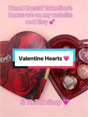 #untetheredcrystals #crystaltok #valentinecrystalbox #valentinescrystalbox #crystalheart 