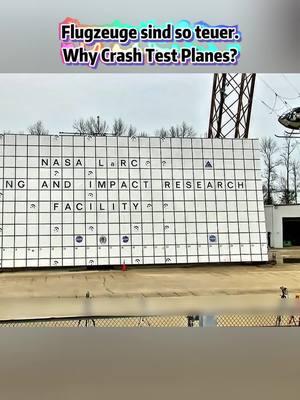 Flugzeuge sind so teuer. Why Crash Test Planes? #Aviation #CrashTest #Safety #Engineering #SpaceExploration #foryou #foryoupage #fyp #tiktok 