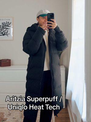 from one cold weather girly to another #winterwear #aritziasuperpuff  