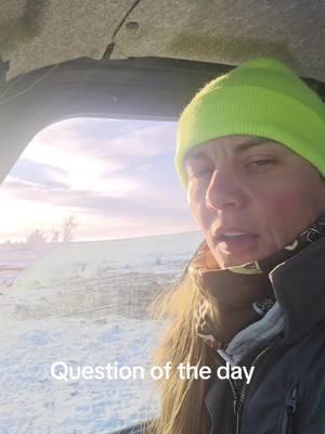 #ranchingquestionoftheday #cattle#winter #northdakota #frozenwater