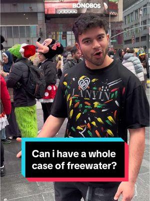 Sometimes one bottle of Freewater isn’t enough! #freewater #free #water #fypシ #fyp #foryoupage #nyc #lol 